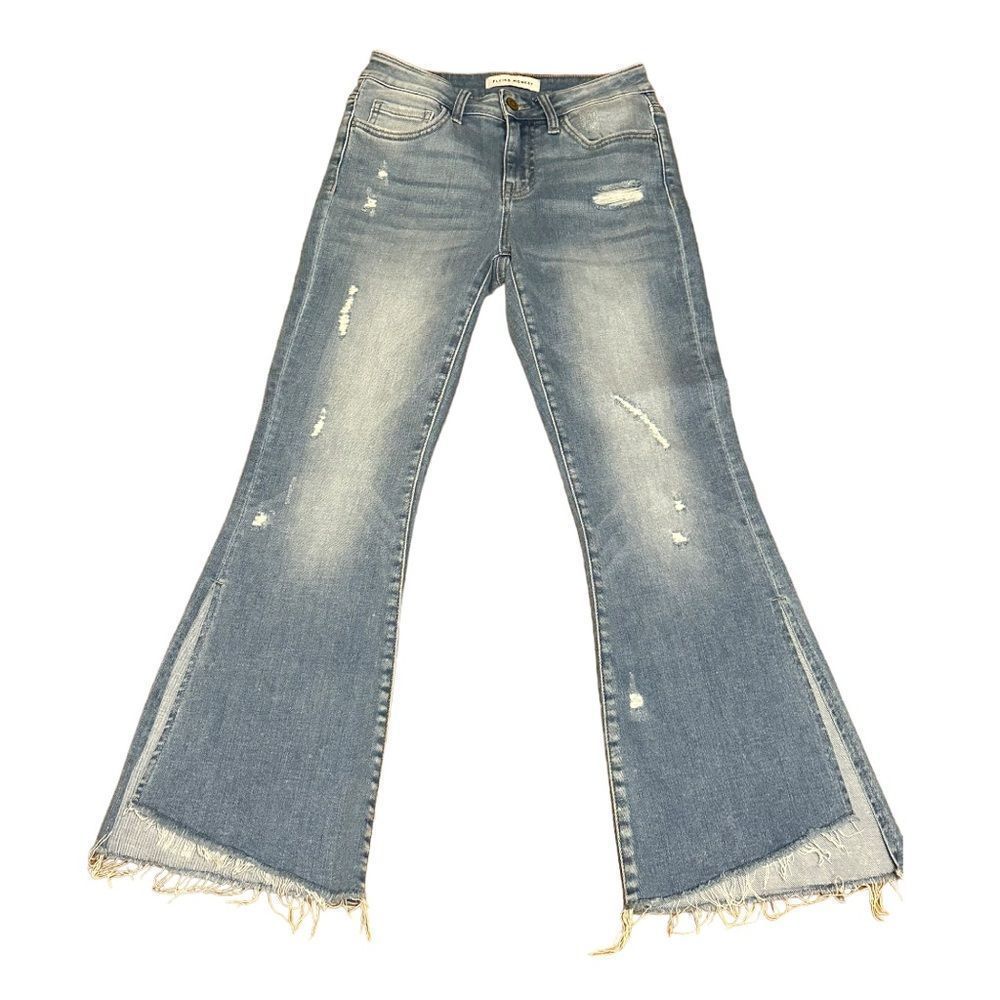 Flying Monkey Distressed Denim Jeans Size 25 📦